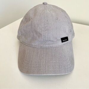 Calvin Klein Textured Gray Cap